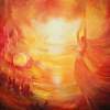 Garden Of The Heart - Oil On Canvas Paintings - By Freydoon Rassouli, Fusionart Painting Artist