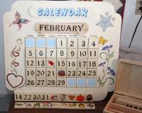 Calendar - Year Around Calengar - Acrylics