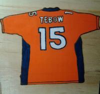 Sports - Tebow - Acrylics