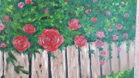 Oil Paintings - Roses - Oil