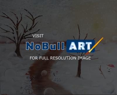 Older Paintings - Winter Wonderland - Acrylic