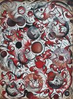 A Perception Of Mess - Acrylic Paintings - By Birman Erika Anna, Fantasy Painting Artist