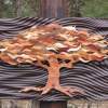 Albero Di Vita - Wood Woodwork - By Dan Flores, Marquetry Woodwork Artist