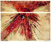 Karma - Monotype Print Printmaking - By Nola Tresslar, Abstract Printmaking Artist