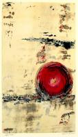 Spirit - Monotype Print Printmaking - By Nola Tresslar, Abstract Printmaking Artist