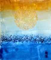 Transformed - Acrylic Printmaking - By Nola Tresslar, Abstract Printmaking Artist