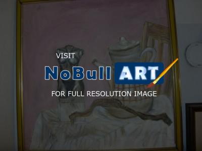 1 - Naturmort 1 - Oil On Canvas