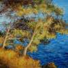 Evening On Adriactic Sea - Oil Canvas Paintings - By Arkady Zrazhevsky, Realism Painting Artist