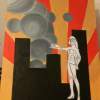 The World Of Tomorrow - Acrylic Paintings - By David John Lane, People Painting Artist