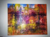 Zeroscape - Acrylic On Canvas Paintings - By Peter Antinoro Phd, Abstract Painting Artist