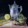 Love Light Lemon - Watercolor Paintings - By Artist Irina Sztukowski, Realism Painting Artist