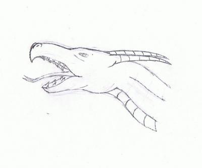 Random Other Art - Dragon Head Concept - Good Ol Pencil