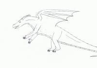 New Dragon Style - Good Ol Pencil Drawings - By Nathan Bartosek, Fantasy Drawing Artist