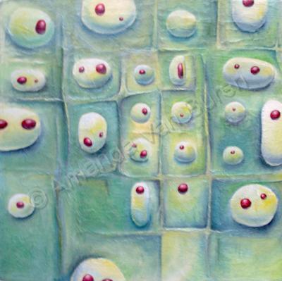 Misc Artwork - Plant Cells - Mixed Media