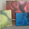The Primary - Acrylic Drawings - By Cecilia Knox, Abstract Drawing Artist