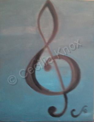 Music - Blues Me - Acrylic