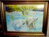 Large Dangerous Animals - Polar Bears - Acrylic