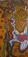 Tiki Tiki - Acrylic Paintings - By Anthony Manuel, Unknown Painting Artist