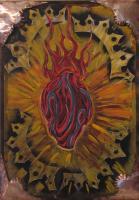 Abstract - El Corazon - Acrylic