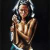 Delilah - Oil Painting Paintings - By Michael Fitzgerald, Impressionism Painting Artist
