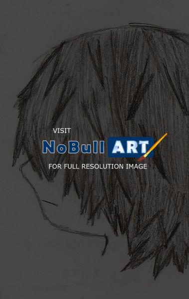 Paige Grey - Emo Boy - Pencil Anime Drawings - NoBullART Art Gallery
