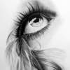 Eye G - Normal Drawings - By Aryan Mnr, Pencil Art Drawing Artist