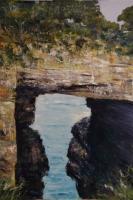Eaglehawk Neck - Oil On Canvas Paintings - By Geoff Winckle, Impressionism  Realism Painting Artist