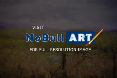 Landscape - Storm Over New Norfolk - Oil On Canvas