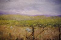 Landscape - Storm Over New Norfolk - Oil On Canvas