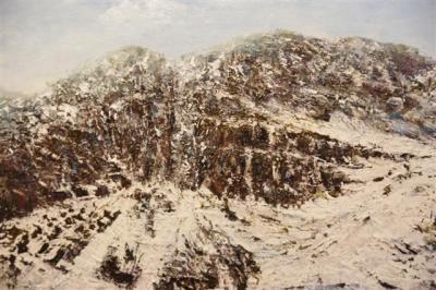 Landscape - Snowscape 4451 - Oil On Canvas