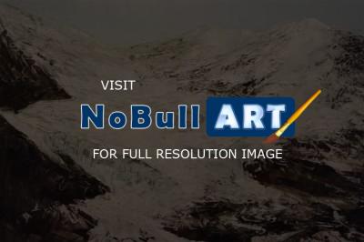 Landscape - Snowscape 4470 - Oil On Canvas