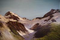 Snowscape 4660 - Oil On Canvas Paintings - By Geoff Winckle, Traditional Painting Artist