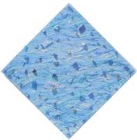 Abstract - Sea Glass - Acrylic And Sea Glass On Canva