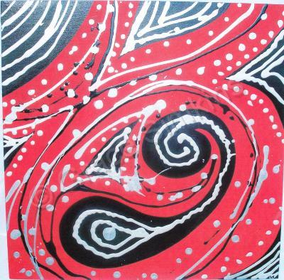 Abstract - Obscurity - Acrylic On Gallery Wrapped Can