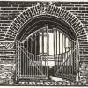 Open Gateway Haga - Linocut Printmaking - By Alan Grobler, Graphic Printmaking Artist