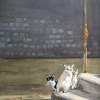 Alley Cats - Watercolor Paintings - By Madelaine Boothby, Realism Painting Artist