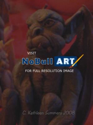 Gargoyles - Oh Really - Polymer Clay Mostly