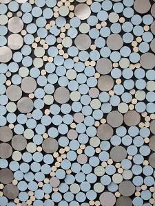 Private - Discs In Blue  Silver - Spray Paint