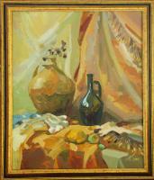 Study Still-Life - 60X80Cm Paintings - By Vita Melnik, Oil Painting Artist