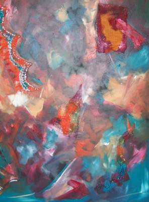 Embellishments - Embellishments 1 - Mixed Media - Acrylic Oil And