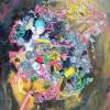A Chaotic Cosmos - Mixed Media Paintings - By Melanie Prapopoulos, Abstract Painting Artist