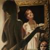 Woman In Front Of The Mirror - Oil On Canvas Paintings - By John Georgiadis, Realism Painting Artist