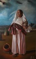 Mary Magdalene - Oil On Canvas Paintings - By John Georgiadis, Realism Painting Artist