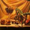 Still Life - Oil On Canvas Paintings - By John Georgiadis, Realism Painting Artist