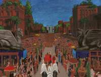 Babylon - Acrylic Paintings - By Carol Motsinger, Representational Painting Artist