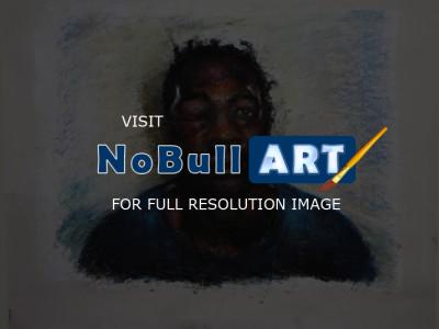 Drawing - Colorful Police Brutality Rodney King - Pastel