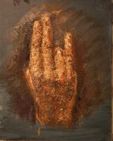 The Shocker - Oil Paint Paintings - By Kwaku Osei, Figurative Painting Artist