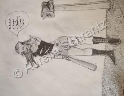 Girl Power - Redemption - Pencil