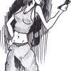 Chickipie - Pen And Ink Other - By John Heslep, Cartoons Other Artist