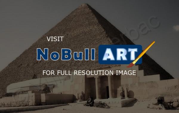 Photography - Pyramids Guardian - Print